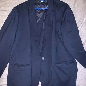 Old navy blue blazer